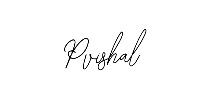 Design your own signature with our free online signature maker. With this signature software, you can create a handwritten (Bearetta-2O07w) signature for name Pvishal. Pvishal signature style 12 images and pictures png