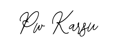 Generate high-definition signature styles for Pw Karsu. The Bearetta-2O07w typeface ensures crisp legibility and sophisticated design. Pw Karsu signature style 12 images and pictures png