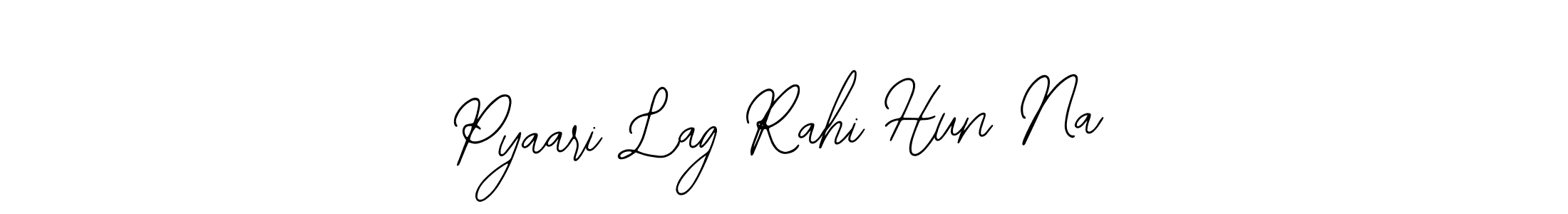 Design your own signature with our free online signature maker. With this signature software, you can create a handwritten (Bearetta-2O07w) signature for name Pyaari Lag Rahi Hun Na. Pyaari Lag Rahi Hun Na signature style 12 images and pictures png