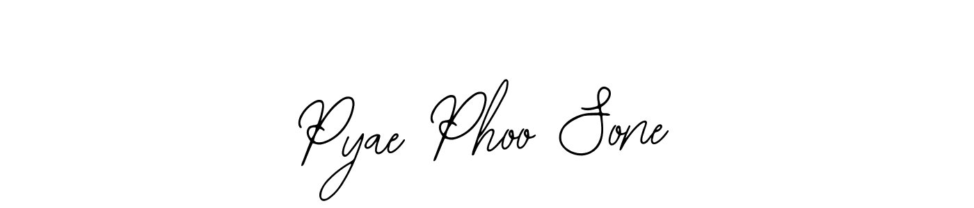 How to Draw Pyae Phoo Sone signature style? Bearetta-2O07w is a latest design signature styles for name Pyae Phoo Sone. Pyae Phoo Sone signature style 12 images and pictures png