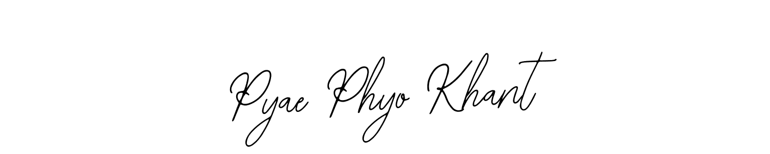 This is the best signature style for the Pyae Phyo Khant name. Also you like these signature font (Bearetta-2O07w). Mix name signature. Pyae Phyo Khant signature style 12 images and pictures png