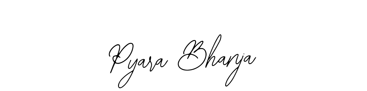 Similarly Bearetta-2O07w is the best handwritten signature design. Signature creator online .You can use it as an online autograph creator for name Pyara Bhanja. Pyara Bhanja signature style 12 images and pictures png