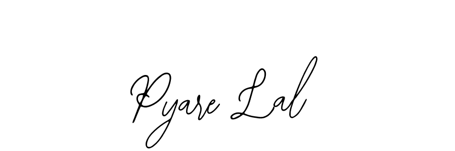 Similarly Bearetta-2O07w is the best handwritten signature design. Signature creator online .You can use it as an online autograph creator for name Pyare Lal. Pyare Lal signature style 12 images and pictures png