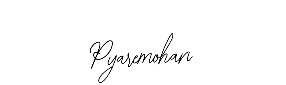 You should practise on your own different ways (Bearetta-2O07w) to write your name (Pyaremohan) in signature. don't let someone else do it for you. Pyaremohan signature style 12 images and pictures png