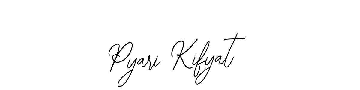 You can use this online signature creator to create a handwritten signature for the name Pyari Kifyat. This is the best online autograph maker. Pyari Kifyat signature style 12 images and pictures png