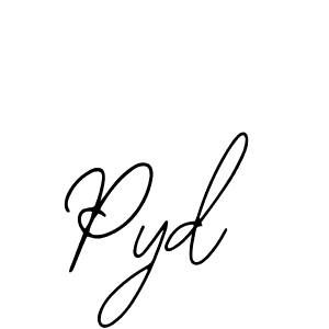 Make a beautiful signature design for name Pyd. Use this online signature maker to create a handwritten signature for free. Pyd signature style 12 images and pictures png