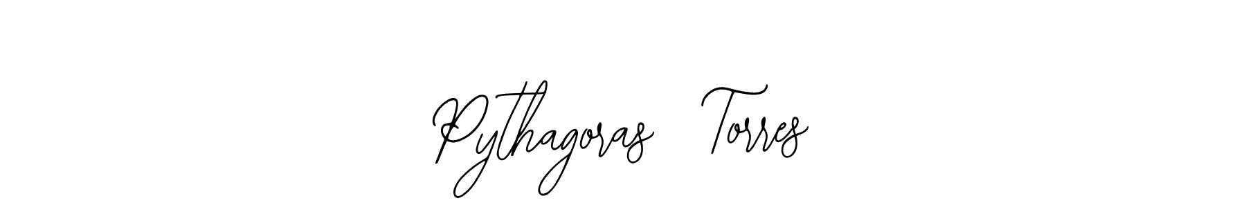 Pythagoras  Torres stylish signature style. Best Handwritten Sign (Bearetta-2O07w) for my name. Handwritten Signature Collection Ideas for my name Pythagoras  Torres. Pythagoras  Torres signature style 12 images and pictures png