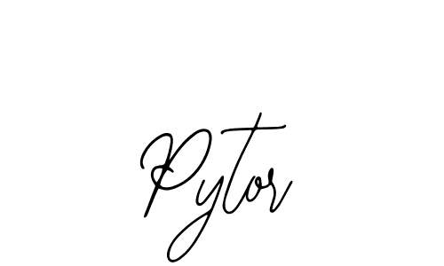 Use a signature maker to create a handwritten signature online. With this signature software, you can design (Bearetta-2O07w) your own signature for name Pytor. Pytor signature style 12 images and pictures png