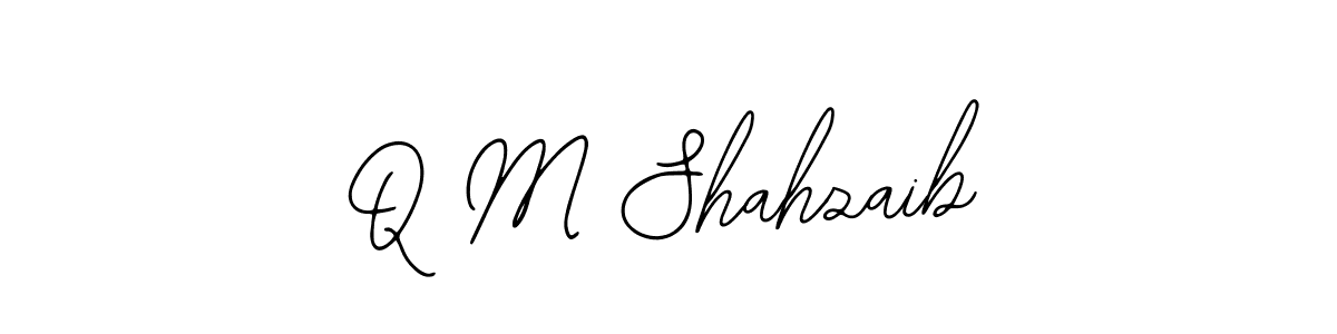 Once you've used our free online signature maker to create your best signature Bearetta-2O07w style, it's time to enjoy all of the benefits that Q M Shahzaib name signing documents. Q M Shahzaib signature style 12 images and pictures png