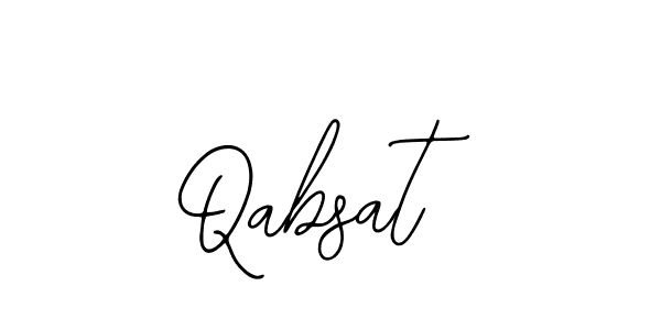 How to make Qabsat signature? Bearetta-2O07w is a professional autograph style. Create handwritten signature for Qabsat name. Qabsat signature style 12 images and pictures png