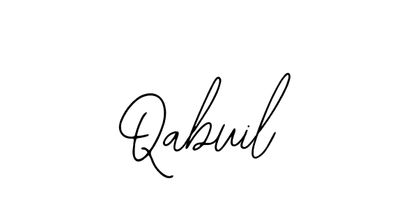 Design your own signature with our free online signature maker. With this signature software, you can create a handwritten (Bearetta-2O07w) signature for name Qabuil. Qabuil signature style 12 images and pictures png