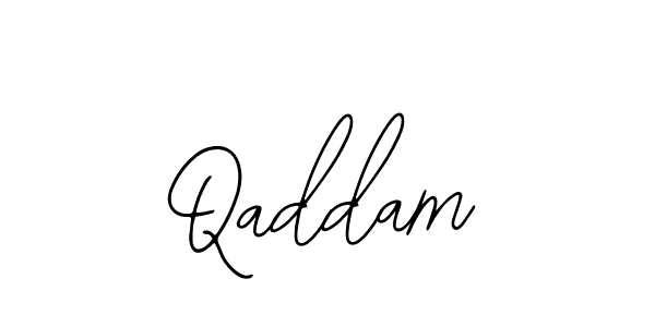 The best way (Bearetta-2O07w) to make a short signature is to pick only two or three words in your name. The name Qaddam include a total of six letters. For converting this name. Qaddam signature style 12 images and pictures png