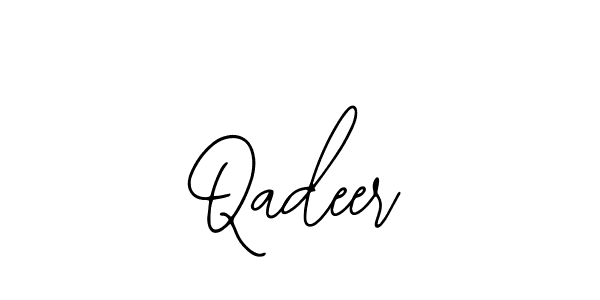 The best way (Bearetta-2O07w) to make a short signature is to pick only two or three words in your name. The name Qadeer include a total of six letters. For converting this name. Qadeer signature style 12 images and pictures png