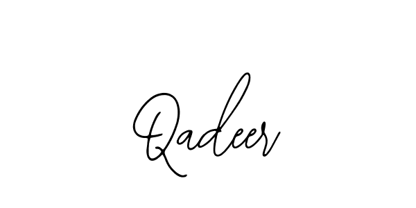 The best way (Bearetta-2O07w) to make a short signature is to pick only two or three words in your name. The name Qadeer include a total of six letters. For converting this name. Qadeer signature style 12 images and pictures png