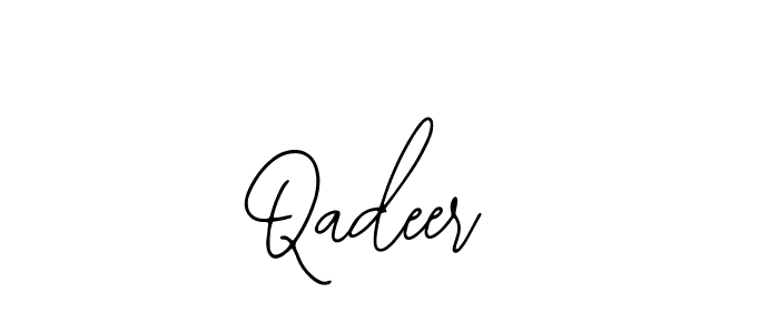 Make a beautiful signature design for name Qadeer . With this signature (Bearetta-2O07w) style, you can create a handwritten signature for free. Qadeer  signature style 12 images and pictures png