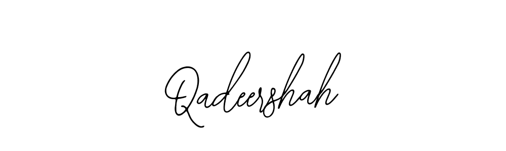 Bearetta-2O07w is a professional signature style that is perfect for those who want to add a touch of class to their signature. It is also a great choice for those who want to make their signature more unique. Get Qadeershah name to fancy signature for free. Qadeershah signature style 12 images and pictures png