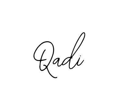 How to make Qadi name signature. Use Bearetta-2O07w style for creating short signs online. This is the latest handwritten sign. Qadi signature style 12 images and pictures png