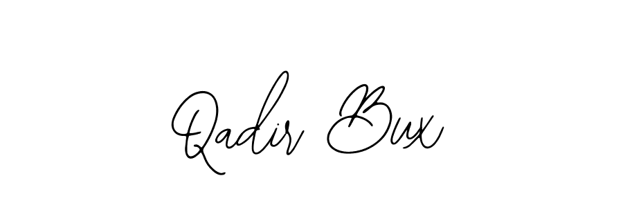 Also we have Qadir Bux name is the best signature style. Create professional handwritten signature collection using Bearetta-2O07w autograph style. Qadir Bux signature style 12 images and pictures png