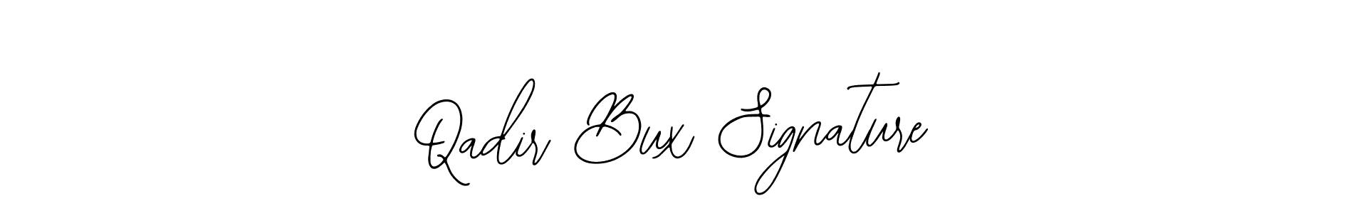 Also we have Qadir Bux Signature name is the best signature style. Create professional handwritten signature collection using Bearetta-2O07w autograph style. Qadir Bux Signature signature style 12 images and pictures png