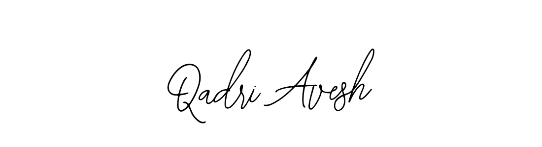 Create a beautiful signature design for name Qadri Avesh. With this signature (Bearetta-2O07w) fonts, you can make a handwritten signature for free. Qadri Avesh signature style 12 images and pictures png