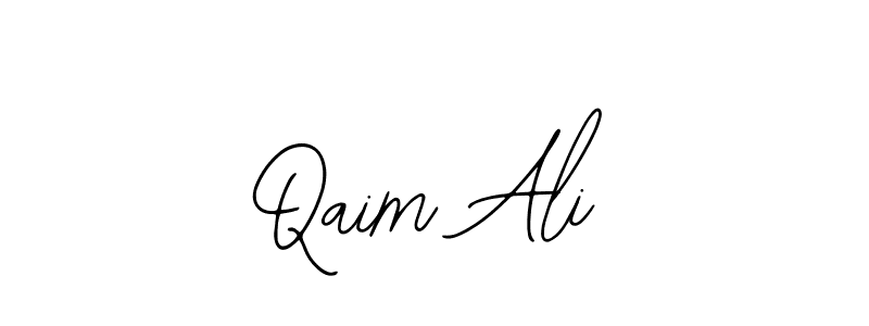 Use a signature maker to create a handwritten signature online. With this signature software, you can design (Bearetta-2O07w) your own signature for name Qaim Ali. Qaim Ali signature style 12 images and pictures png