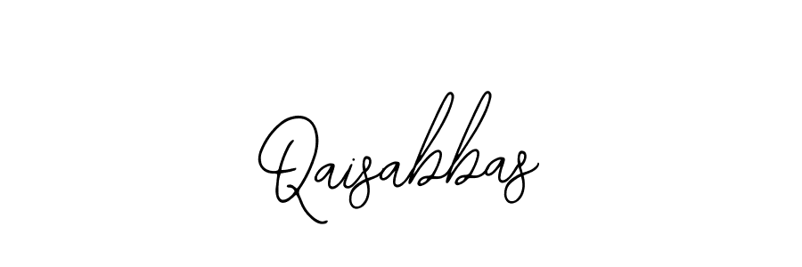 Design your own signature with our free online signature maker. With this signature software, you can create a handwritten (Bearetta-2O07w) signature for name Qaisabbas. Qaisabbas signature style 12 images and pictures png