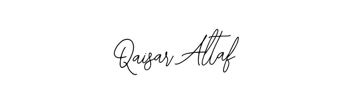 How to make Qaisar Altaf name signature. Use Bearetta-2O07w style for creating short signs online. This is the latest handwritten sign. Qaisar Altaf signature style 12 images and pictures png