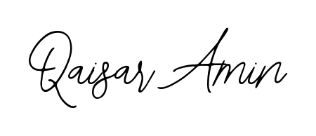 Create your official email sign-off with Qaisar Amin name in Bearetta-2O07w style. Crisp, clean, and perfectly legible across all screens. Qaisar Amin signature style 12 images and pictures png
