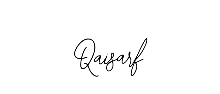 How to make Qaisarf name signature. Use Bearetta-2O07w style for creating short signs online. This is the latest handwritten sign. Qaisarf signature style 12 images and pictures png
