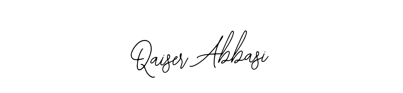 How to make Qaiser Abbasi name signature. Use Bearetta-2O07w style for creating short signs online. This is the latest handwritten sign. Qaiser Abbasi signature style 12 images and pictures png