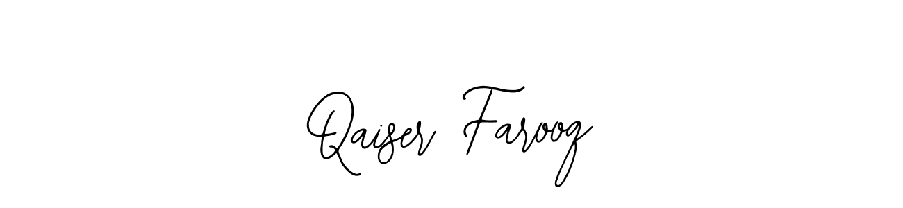Also we have Qaiser Farooq name is the best signature style. Create professional handwritten signature collection using Bearetta-2O07w autograph style. Qaiser Farooq signature style 12 images and pictures png