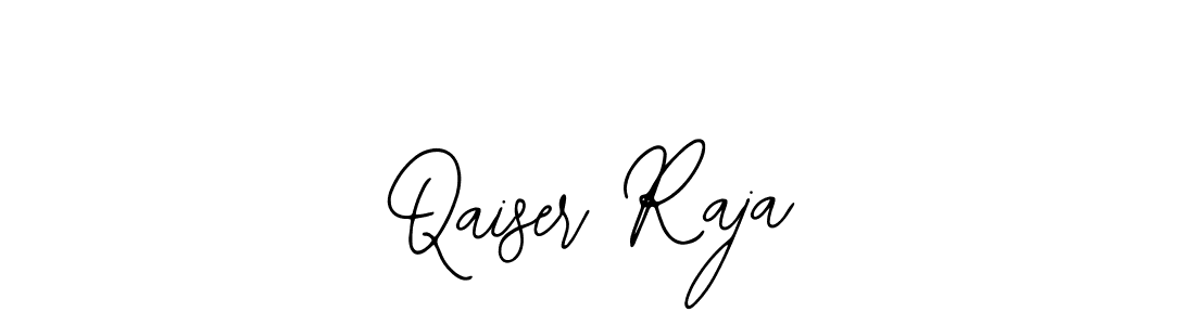 How to make Qaiser Raja name signature. Use Bearetta-2O07w style for creating short signs online. This is the latest handwritten sign. Qaiser Raja signature style 12 images and pictures png