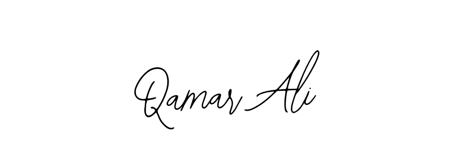 Make a beautiful signature design for name Qamar Ali. With this signature (Bearetta-2O07w) style, you can create a handwritten signature for free. Qamar Ali signature style 12 images and pictures png