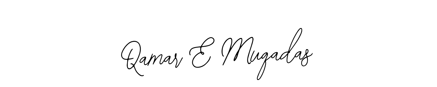 Qamar E Muqadas stylish signature style. Best Handwritten Sign (Bearetta-2O07w) for my name. Handwritten Signature Collection Ideas for my name Qamar E Muqadas. Qamar E Muqadas signature style 12 images and pictures png