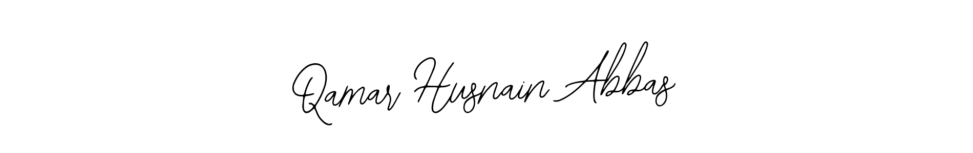 This is the best signature style for the Qamar Husnain Abbas name. Also you like these signature font (Bearetta-2O07w). Mix name signature. Qamar Husnain Abbas signature style 12 images and pictures png