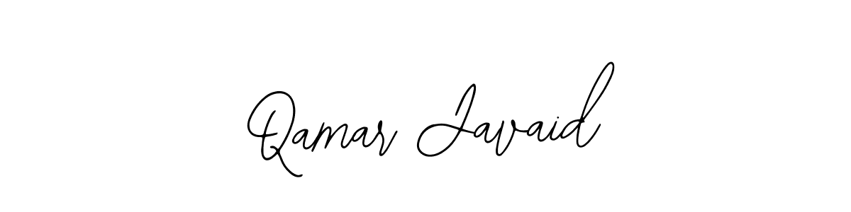 How to make Qamar Javaid name signature. Use Bearetta-2O07w style for creating short signs online. This is the latest handwritten sign. Qamar Javaid signature style 12 images and pictures png
