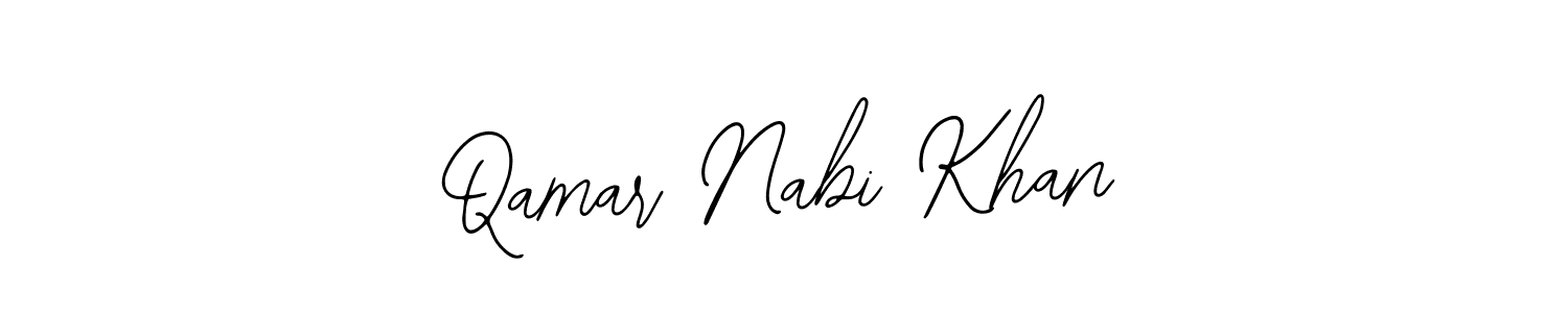 Make a beautiful signature design for name Qamar Nabi Khan. With this signature (Bearetta-2O07w) style, you can create a handwritten signature for free. Qamar Nabi Khan signature style 12 images and pictures png