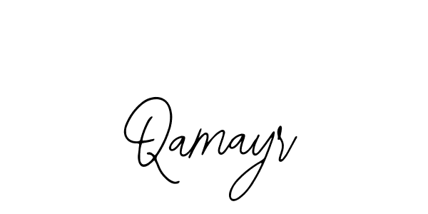 if you are searching for the best signature style for your name Qamayr. so please give up your signature search. here we have designed multiple signature styles  using Bearetta-2O07w. Qamayr signature style 12 images and pictures png