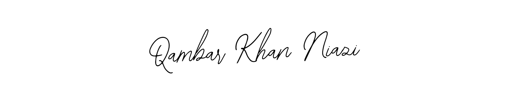 Make a beautiful signature design for name Qambar Khan Niazi. Use this online signature maker to create a handwritten signature for free. Qambar Khan Niazi signature style 12 images and pictures png