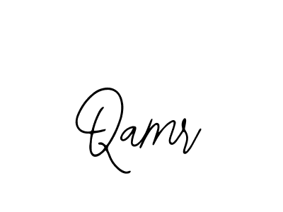 You should practise on your own different ways (Bearetta-2O07w) to write your name (Qamr) in signature. don't let someone else do it for you. Qamr signature style 12 images and pictures png