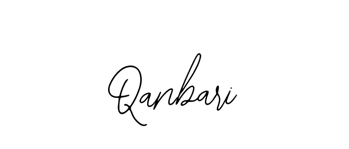 Create a beautiful signature design for name Qanbari. With this signature (Bearetta-2O07w) fonts, you can make a handwritten signature for free. Qanbari signature style 12 images and pictures png