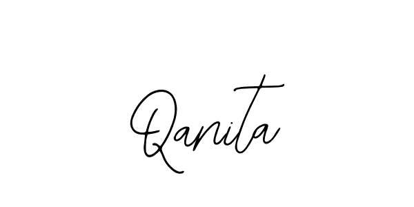 How to make Qanita name signature. Use Bearetta-2O07w style for creating short signs online. This is the latest handwritten sign. Qanita signature style 12 images and pictures png
