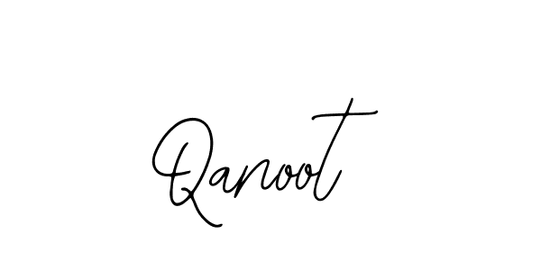 How to make Qanoot name signature. Use Bearetta-2O07w style for creating short signs online. This is the latest handwritten sign. Qanoot signature style 12 images and pictures png