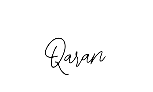 You should practise on your own different ways (Bearetta-2O07w) to write your name (Qaran) in signature. don't let someone else do it for you. Qaran signature style 12 images and pictures png