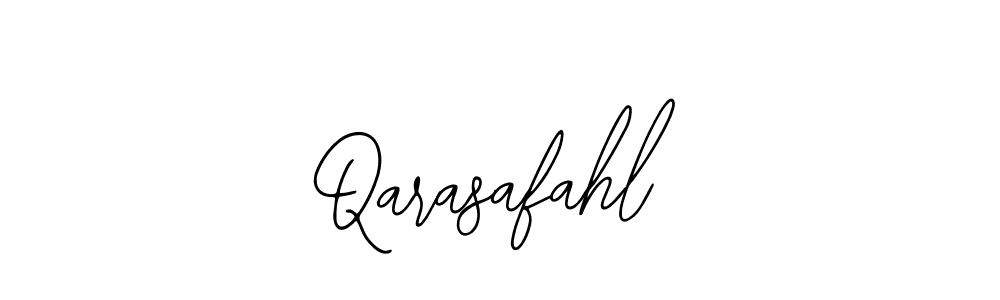 You should practise on your own different ways (Bearetta-2O07w) to write your name (Qarasafahl) in signature. don't let someone else do it for you. Qarasafahl signature style 12 images and pictures png