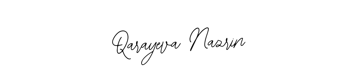 Best and Professional Signature Style for Qarayeva Nazrin. Bearetta-2O07w Best Signature Style Collection. Qarayeva Nazrin signature style 12 images and pictures png