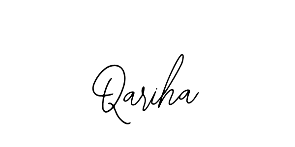 Create a beautiful signature design for name Qariha. With this signature (Bearetta-2O07w) fonts, you can make a handwritten signature for free. Qariha signature style 12 images and pictures png