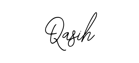 Designed for modern professionals: Qasih name signature crafted with Bearetta-2O07w script. Ready for digital PDF workflows. Qasih signature style 12 images and pictures png