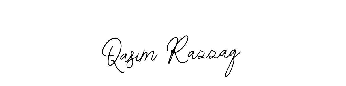 You should practise on your own different ways (Bearetta-2O07w) to write your name (Qasim Razzaq) in signature. don't let someone else do it for you. Qasim Razzaq signature style 12 images and pictures png