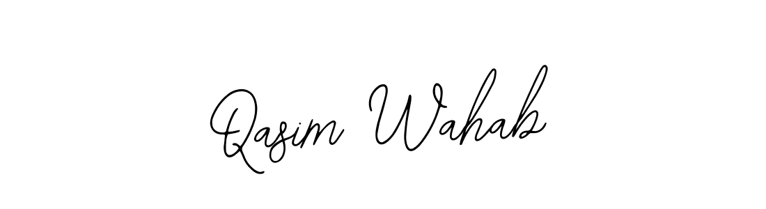 Once you've used our free online signature maker to create your best signature Bearetta-2O07w style, it's time to enjoy all of the benefits that Qasim Wahab name signing documents. Qasim Wahab signature style 12 images and pictures png